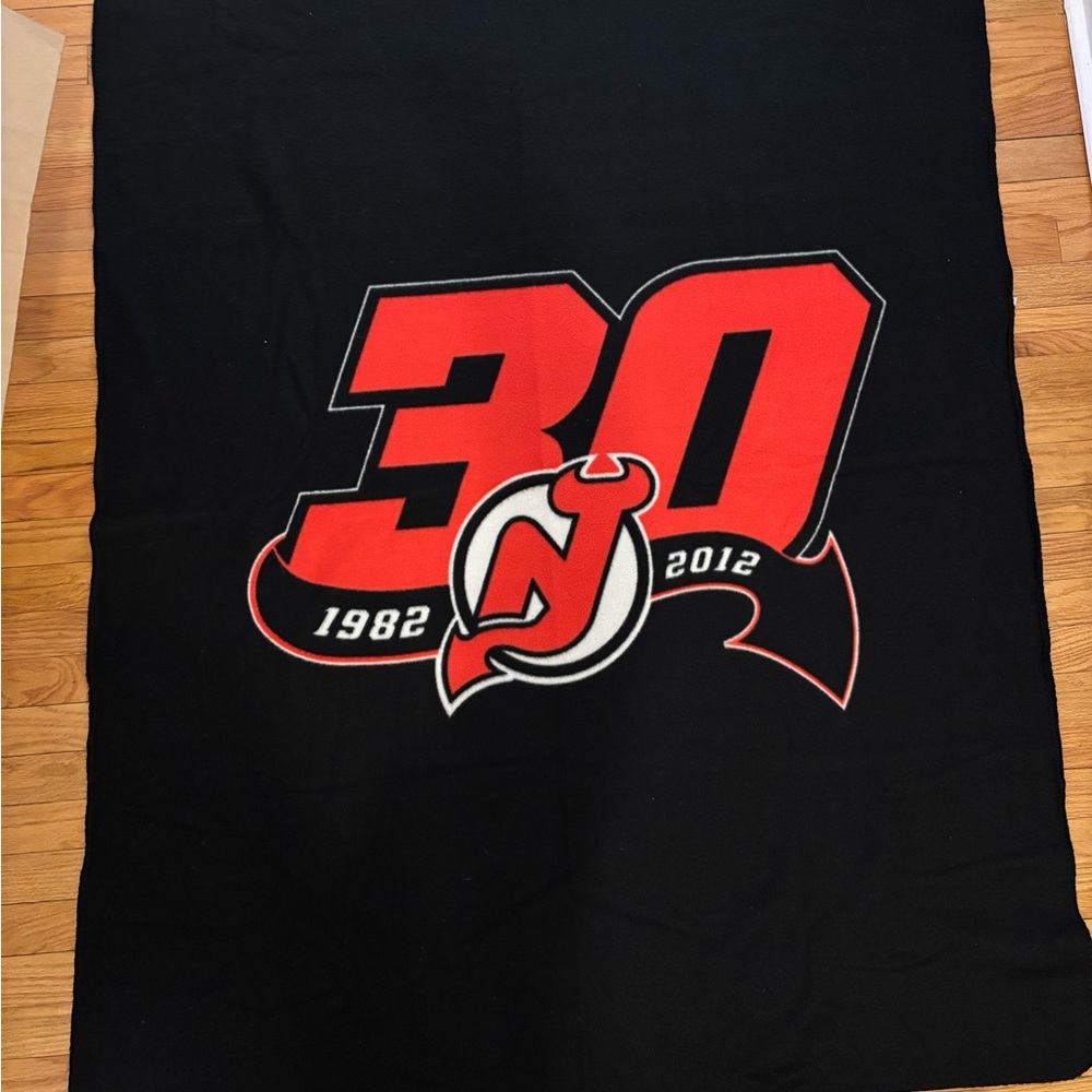 New Jersey Devils 30th Anniversary Blanket